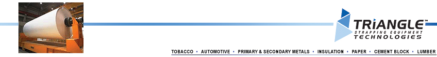 Tobacco - Automotive - Primary and Secondary Metals - Insulation - Paper - Cement Block - Lumber - Corrugated