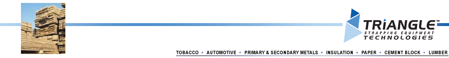 Tobacco - Automotive - Primary and Secondary Metals - Insulation - Paper - Cement Block - Lumber - Corrugated
